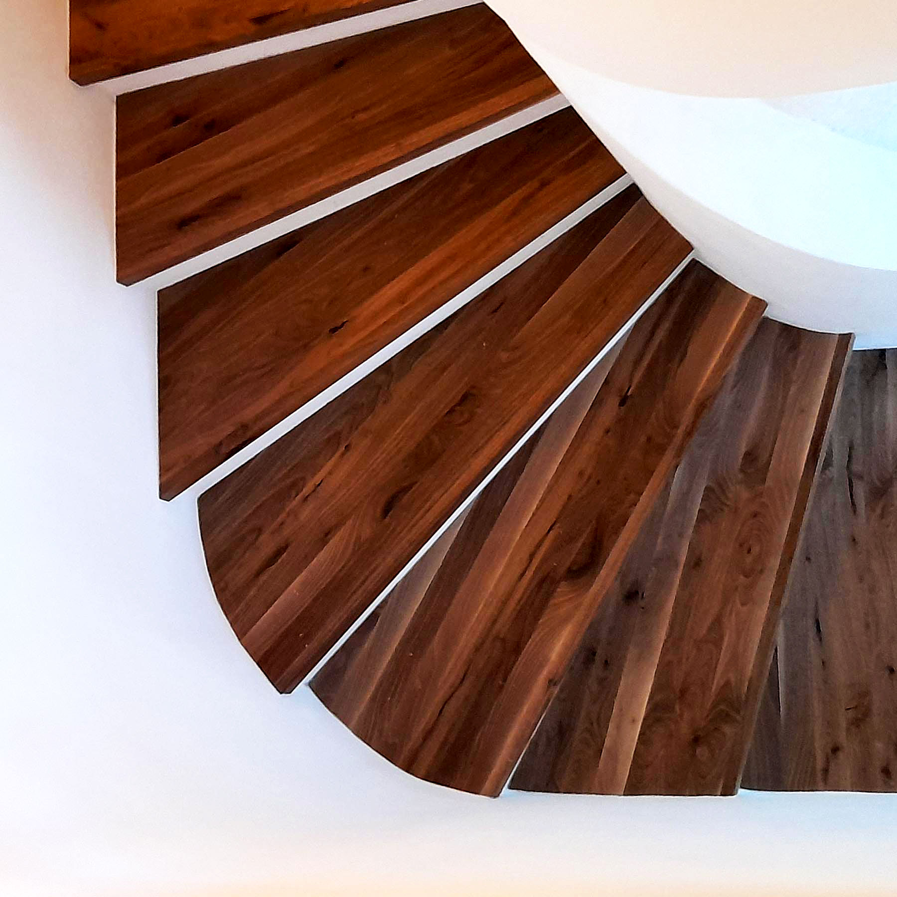 Treppe aus Holz