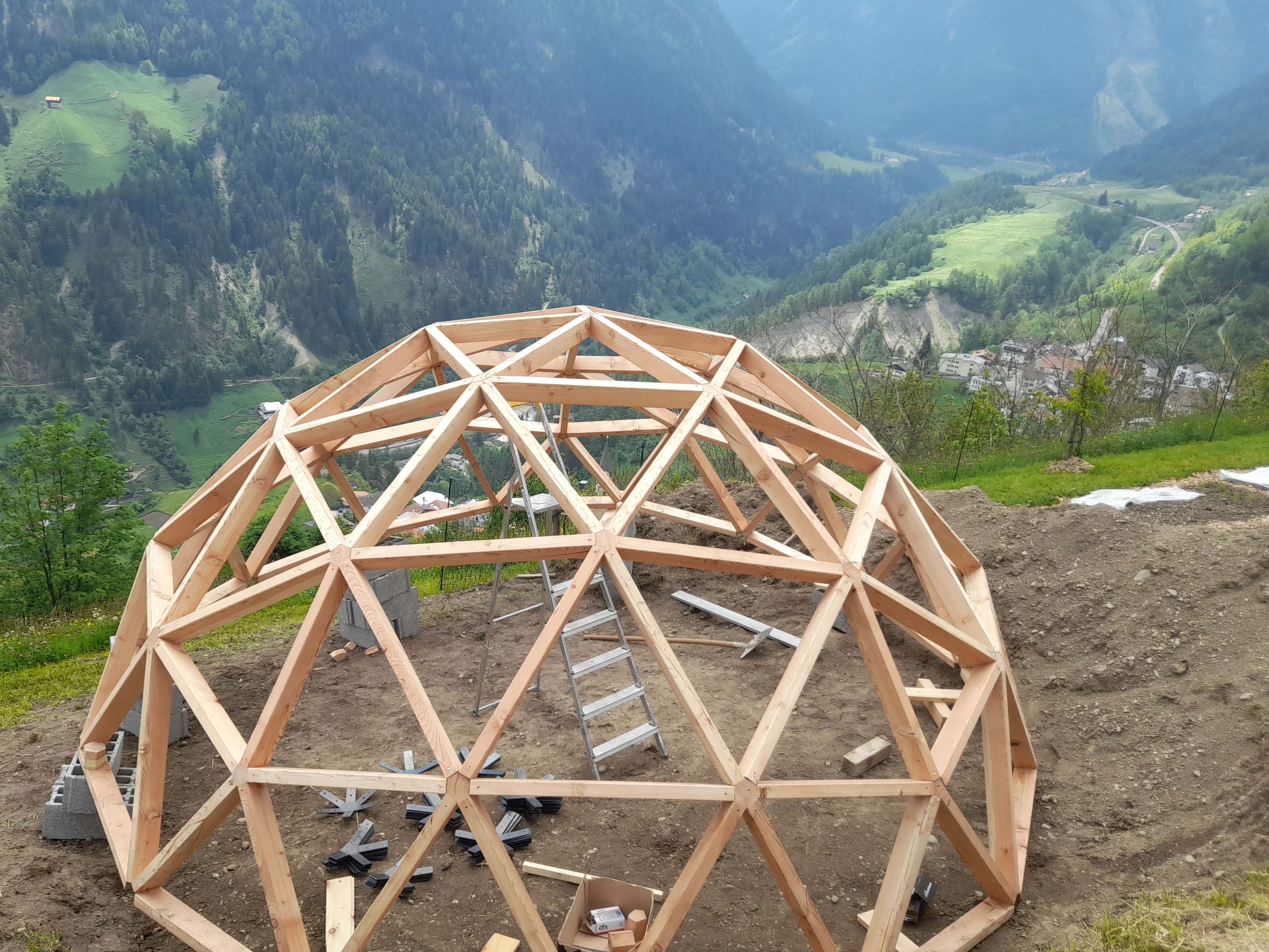 Geodome Grundgerüst